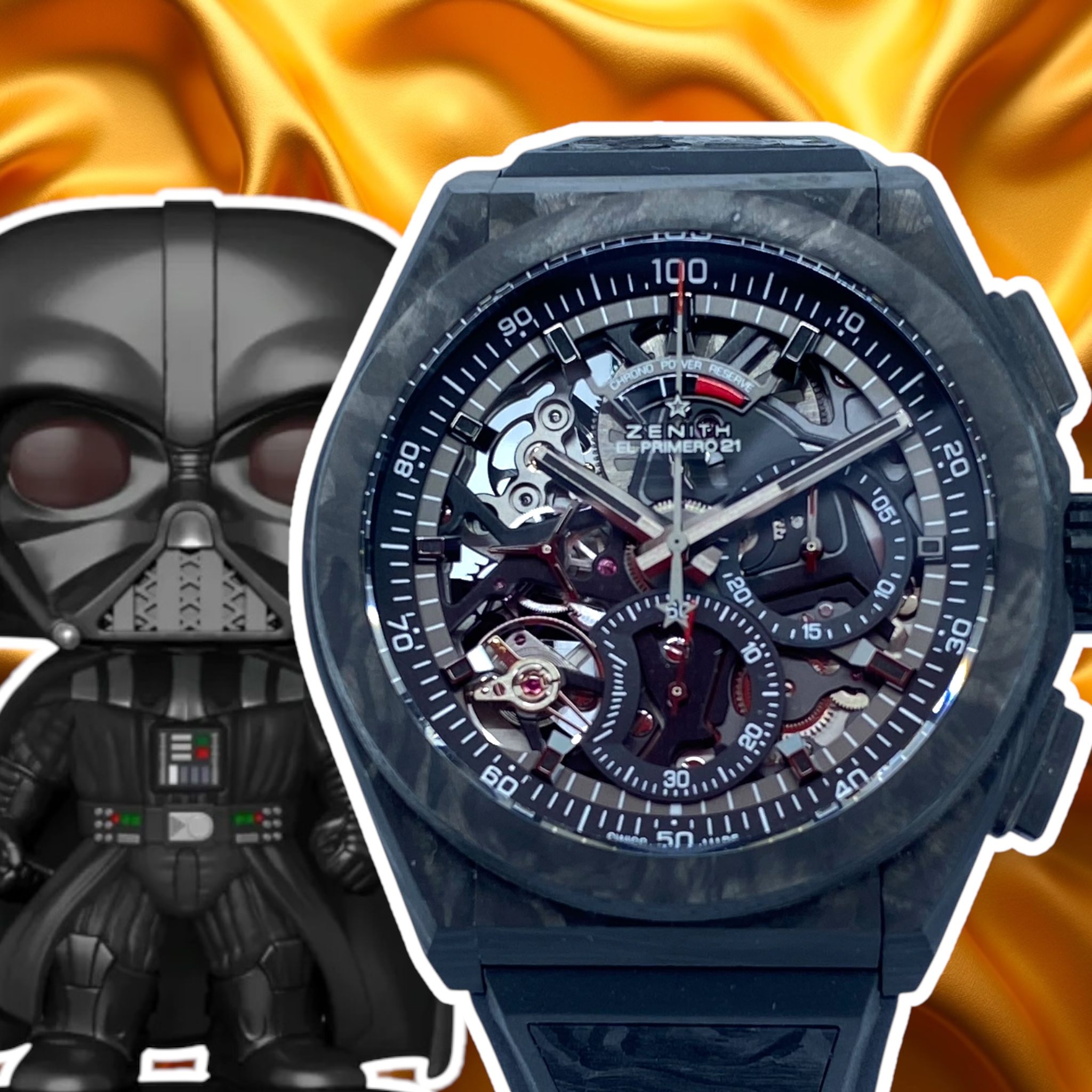 Zenith Defy El Primero 21 Black Carbon Limited Edition Automatic Chronograph 10.9000.9004/96.R921